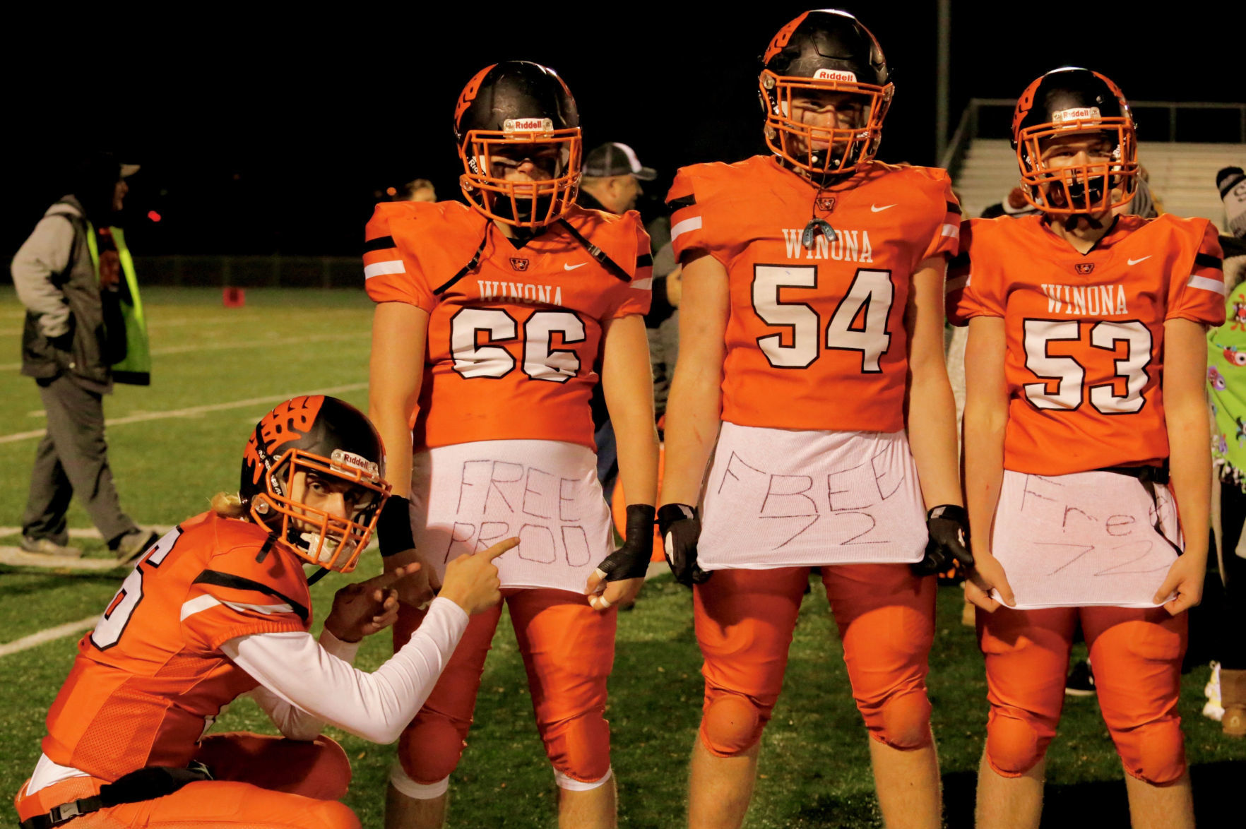 Winona Senior High School Football vs K-M